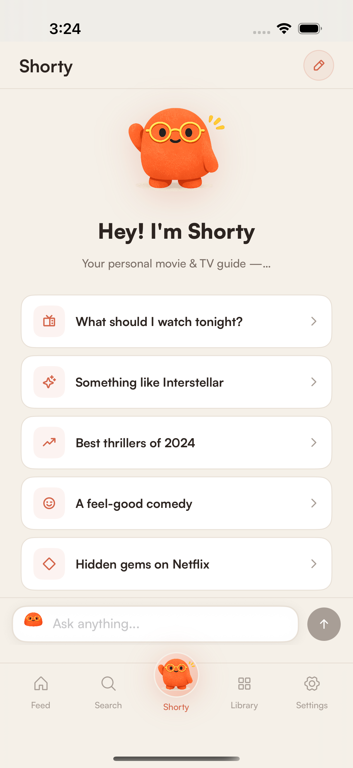 Personalized search for movies and TV